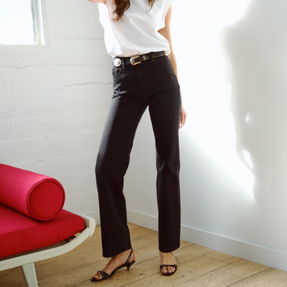 Abercrombie 90s relaxed Jean high rise